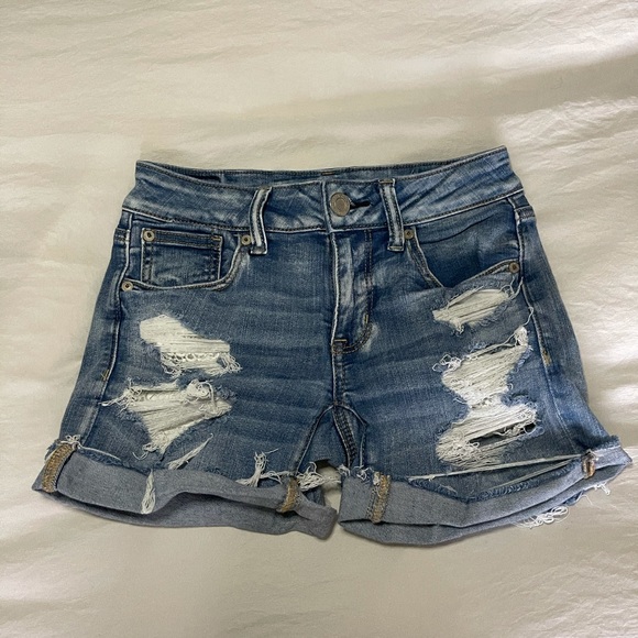 American Eagle Outfitters Pants - american eagle jean shorts